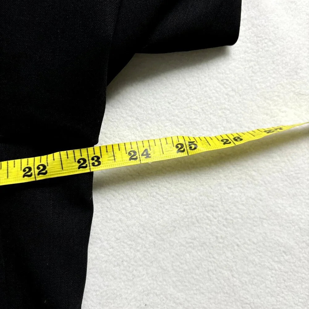 ULTIMO Uomo Men's Suit 42L Black Wool 2-Piece: Blazer & Dress Pants 36x31 Canada